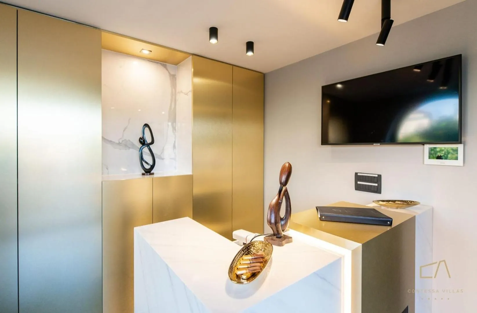 Luxury Apartments In Villa Curiera Malinska Penzion